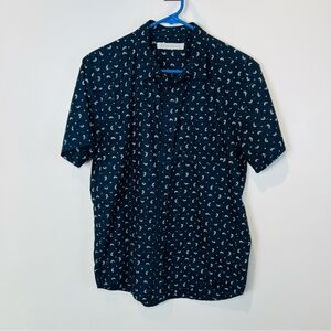 OUTERKNOWN Short Sleeve Button Down Shirt S